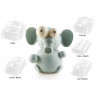 Stampo Cioccolato Elefantino o Kit Effy 3D Termo-formato da Silikomart Stampo Cioccolato Elefantino o Kit Effy 3D Termo-formato da Silikomart