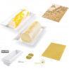 Kit Tronchetto Stelle Luminose o Kit starlight Bûche da Silikomart Kit Tronchetto Stelle Luminose o Kit starlight Bûche da Silikomart