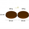 Stampo Cioccolato Tortina da 10 cm 110 g in policarbonato