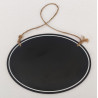 Lavagnetta ovale appendibile cm 20x15 Lavagnetta ovale appendibile cm 20x15