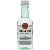 Rum Bacardi Carta Blanca Mignon 5cl 37,5% – Distillato Premium dei Caraibi