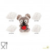 Kit koala da Silikomart: set 4 stampi termoformati per koala 3D di cioccolato di 15,5x11,6xh16 cm Kit koala da Silikomart: set 4 stampi termoformati per koala 3D di cioccolato di 15,5x11,6xh16 cm