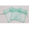 10 Sacchetti in organza per confetti Tiffany