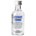 Vodka Absolut Mignon 5cl 40% –  Vodka Premium Svedese Classica in Vetro