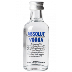 Vodka Absolut Mignon cl 5