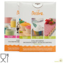 Decora – Fogli Decorativi Effetto Geometrico | Set 4 Fogli in Plastica Trasparente Doppia Faccia (8 Disegni)