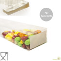 Confezione di 50 Buste Royal Bag fondo rettangolare di dimensioni 7x5xh20 o 9x5xh25 cm