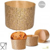 5 Stampi Panettone Alto in cellulosa da 1500 g 5 Stampi Panettone Alto in cellulosa da 1500 g