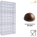 Stampo Sfera di Cioccolato da 2 g di diametro 15 mm in policarbonato professionale