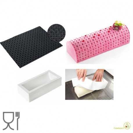 Stampo Tronchetto pois o Puà o Pallini o Puntini in Silicone Professionale da Silikomart Stampo Tronchetto pois o Puà o Pallini o Puntini in Silicone Professionale da Silikomart