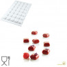 Stampo in silicone micro Gem da 5 ml linea Top White da Silikomart Stampo in silicone micro Gem da 5 ml linea Top White da Silikomart