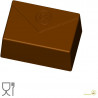 Stampo policarbonato cremino e-mail 24 cioccolatini 3x2xh1,5 cm 10 g Stampo policarbonato cremino e-mail 24 cioccolatini 3x2xh1,5 cm 10 g