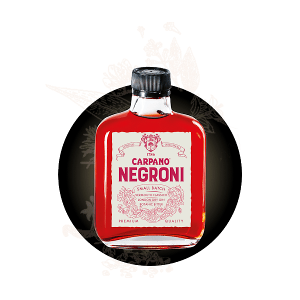 Negroni Carpano Cocktail Ready to Drink 100 ml
