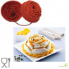 Stampo Rose in silicone con anello da 22 cm, SFT251 di Silikomart Stampo Rose in silicone con anello da 22 cm, SFT251 di Silikomart