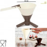 Colino dosatore a forma di Imbuto diametro 13 cm con base per creme e cioccolato da Decora Colino dosatore a forma di Imbuto diametro 13 cm con base per creme e cioccolato da Decora