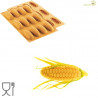 Stampo Pannocchia 20 in Silicone giallo da Silikomart Linea Naturae Stampo Pannocchia 20 in Silicone giallo da Silikomart Linea Naturae