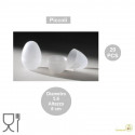 20 Barilotti per sorpresa uova di pasqua piccolo, diametro 5,6 cm x altezza 7,9 cm