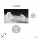 100 Barilotti per sorpresa uova di pasqua piccolo, diametro 5,6 cm x altezza 7,9 cm