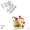 Stampo in Silicone Cupole 55 da Silikomart