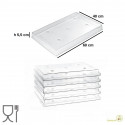 Coperchio I-Gloo 5.5 Trasparente  600x400 h 55 mm in policarbonato da Silikomart