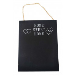 Lavagnetta Home Sweet Home appendibile cm 14x19