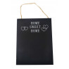 Lavagnetta Home Sweet Home appendibile cm 14x19 Lavagnetta Home Sweet Home appendibile cm 14x19