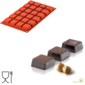 Stampo silicone 24 mini lingotti SF351 Silikomart da 18 ml da 38 x 30 mm h 15 mm