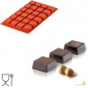 Stampo silicone 24 mini lingotti SF351 Silikomart da 18 ml da 38 x 30 mm h 15 mm Stampo silicone 24 mini lingotti SF351 Silikomart da 18 ml da 38 x 30 mm h 15 mm