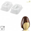 Kit Pinguino Alfred 3D Stampo Cioccolato Termoformato  da Silikomart
