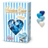 Crispo Selection Color Cuoricini Mignon Celeste – Confetti al Cioccolato Fondente 500 g