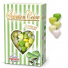 Confetti Cuoricini Mignon sfumati verde in confezione da 500 g di Crispo Confetti Cuoricini Mignon sfumati verde in confezione da 500 g di Crispo