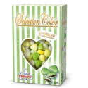 Crispo Selection Color Cuoricini Mignon Verde – Confetti al Cioccolato Fondente 500 g