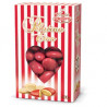 Confetti rossi con 42% di mandorla minimo Pelatina Etna di Crispo in confezione da 400 g Confetti rossi con 42% di mandorla minimo Pelatina Etna di Crispo in confezione da 400 g