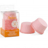 25 Pirottini rosa in carta increspata diametro 55 ed altezza 35 mm da Decora 25 Pirottini rosa in carta increspata diametro 55 ed altezza 35 mm da Decora
