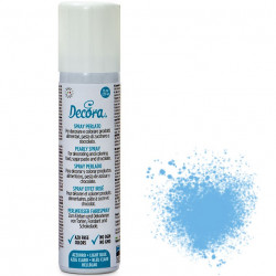 75 ml colorante alimentare spray azzurro perlato da Decora