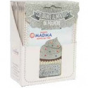 Colorante in polvere Sparkle Argento Puro o perlato scintillante, concentrato, idrosolubile, alimentare in bustina da 3 g