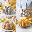 Sophia di Decora: stampo ciambella in alluminio pressofuso ø24 x h 10 cm