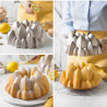 Sophia di Decora: stampo ciambella in alluminio pressofuso ø24 x h 10 cm Sophia di Decora: stampo ciambella in alluminio pressofuso ø24 x h 10 cm