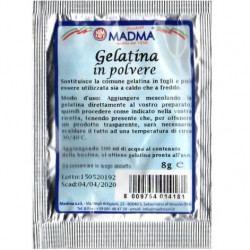 Gelatina in polvere bustina da 8 g