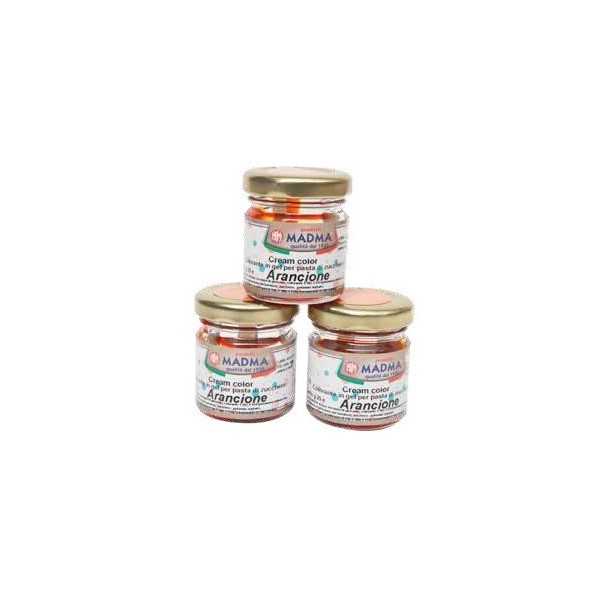 Colorante alimentare in gel Arancione o Giallo Uovo in barattolino da 25 g