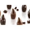 Mr e Mrs Brown Stampo silicone 15 cioccolatini da 25 mm h 4 cm SGC056 3D da Silikomart