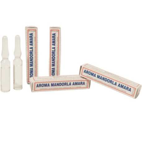 Aroma mandorla amara liquido da Madma in fiala da 2 g, per aromatizzare impasti e creme per dolci Aroma mandorla amara liquido da Madma in fiala da 2 g, per aromatizzare impasti e creme per dolci