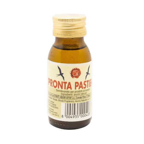 Aroma pronta pastiera, aroma liquido ideale per aromatizzare la classica pastiera e per creme, in bottiglia da 60 c.c.