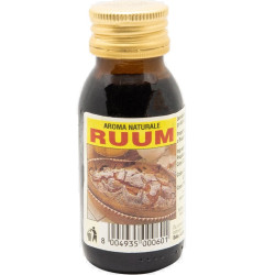 Aroma naturale, liquido per dolci al Rhum o ruum, in bottiglia da 60 cc da Ela