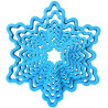 Set 8 taglia-biscotti albero stella di ghiaccio in plastica da Decora Set 8 taglia-biscotti albero stella di ghiaccio in plastica da Decora