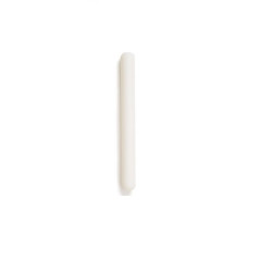 Mini matterello liscio in nylon bianco lungo 25 cm da Decora