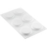 Kit Stampo 6 Crostatine Tonde classiche con Anelli o Kit Tarte Ring Klassik da 7 cm di Silikomart Kit Stampo 6 Crostatine Tonde classiche con Anelli o Kit Tarte Ring Klassik da 7 cm di Silikomart
