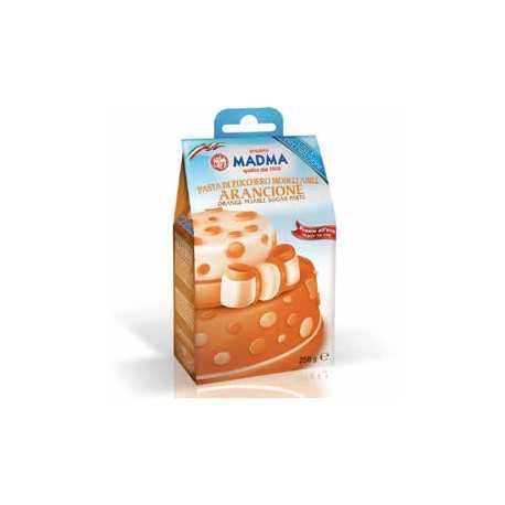 250 gr pasta di zucchero Arancione o Giallo Uovo 250 gr pasta di zucchero Arancione o Giallo Uovo