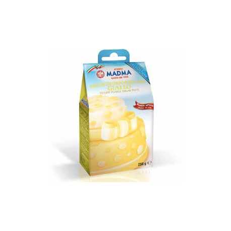 Panetto di pasta di zucchero gialla da 250 g di Madma Panetto di pasta di zucchero gialla da 250 g di Madma