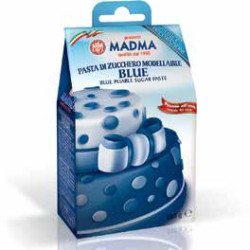 Pasta di Zucchero Blu Madma (250g) – Pronta all’Uso per Coperture e Modellaggio